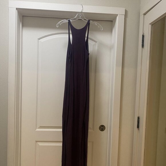 Lululemon Refresh Maxi Dress Womens Small Purple Heathered Racerback Tank Lounge - Picture 5 of 5